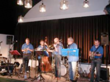 Jazz-Musiker begeistern im Rathaussaal