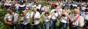 Jazz-Musiker spielen rund ums Meer